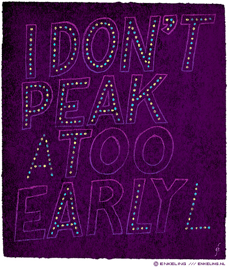 J Mascis, See You At The Movies, typography, handlettering, lettering, I don’t peak too early, I don’t peak at all, purple, calligraphy, Enkeling, 2018